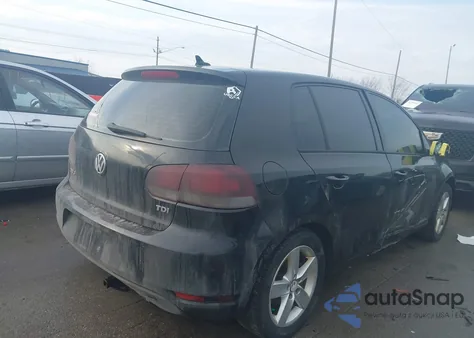 2011 Volkswagen Golf Tdi 4-Door z USA, uszkodzony, nr VIN WVWDM7AJ7BW149107